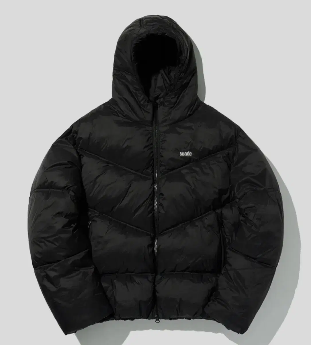 <<suade/스웨이드>> HOODED DOWN JACKET